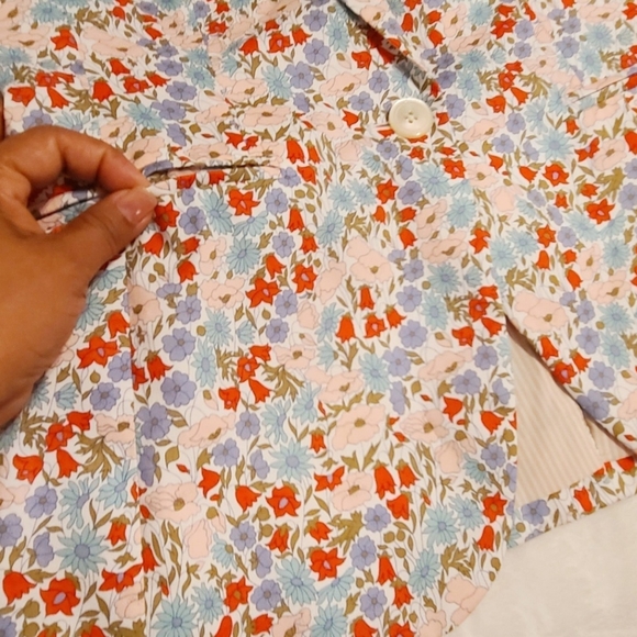 J. Crew Blazer Liberty Print Campbell - Picture 11 of 12